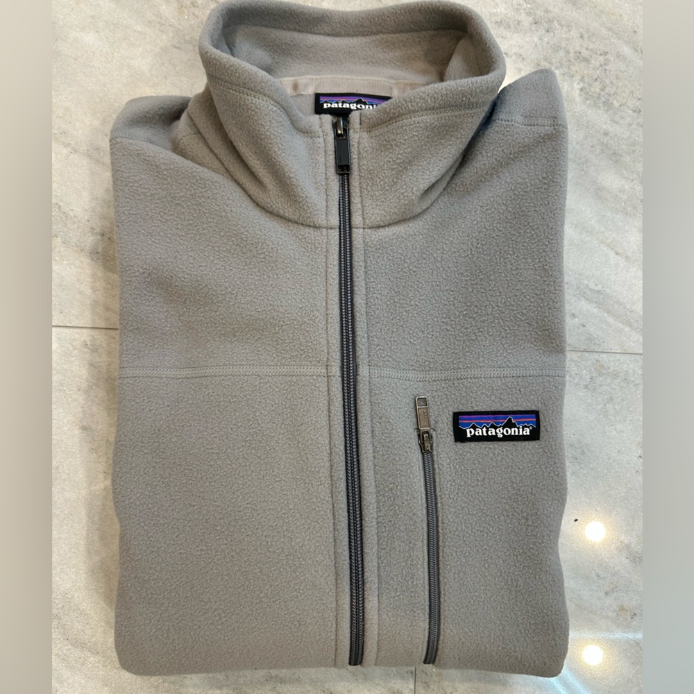 NWT Patagonia Feather Grey Micro D Jacket Size L